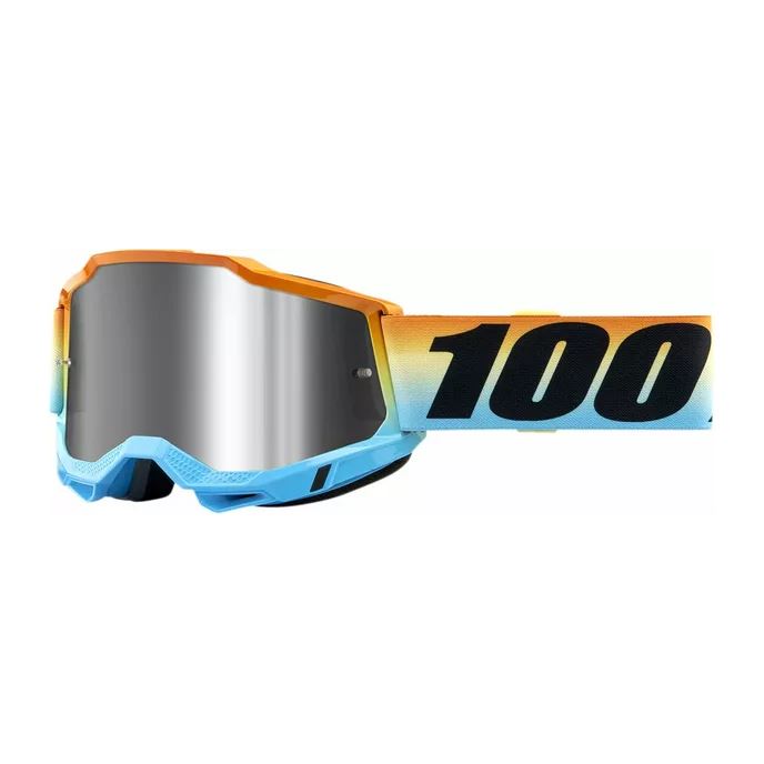 100% MX Goggles Accuri 2 Sunset Mirror Silver